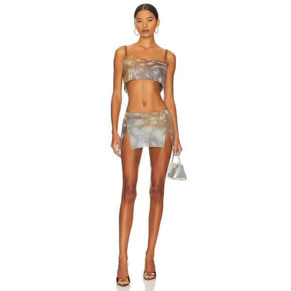 Poster Girl Gracie Crop Top Matt Bambi Size S - Picture 5 of 9